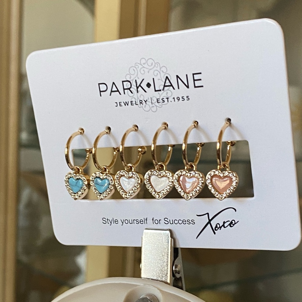 Heart Shaped Huggie Earrings